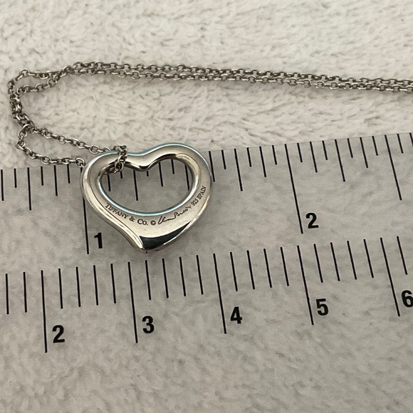 Tiffany & Co. Silver Heart Necklace - Picture 6 of 6